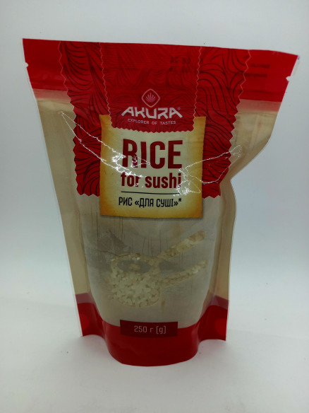 Akura Рис для приготування суші 250 г
