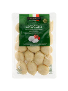 GustoBello Gnocchi з помідорами та моцарелою 400г