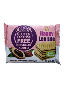 Happy Lea Life Вафлі без глютену/лактози/цукру 95г