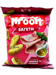 Hroom Сухарики багетні з смаками 100г