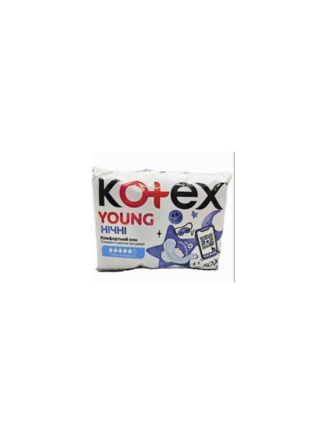 Kotex Young Night Прокладки 7шт