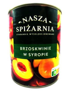 Nasza Spizarnia Персик половинками ж/б 820г