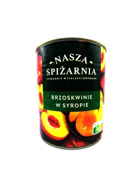 Nasza Spizarnia Персик половинками ж/б 820г