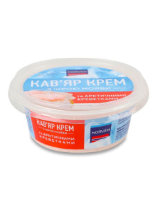 Norven Кавяр крем з ікрою мойви в асорт. 95г