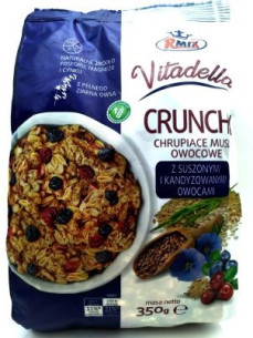 Rmix Vitadella Кранчі з фруктами в асорт. 350г