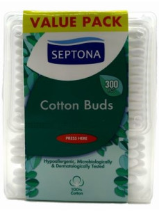 Septoma ватні палички 300шт