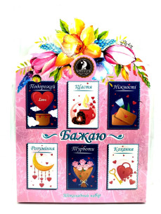 Shoud`e шоколадний набір "Бажаю"