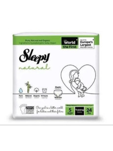 Sleepy підгуз. Natural Junior-6 11-18кг 24шт