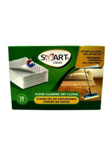 Smart Clean Суха серветка для підлоги 20шт