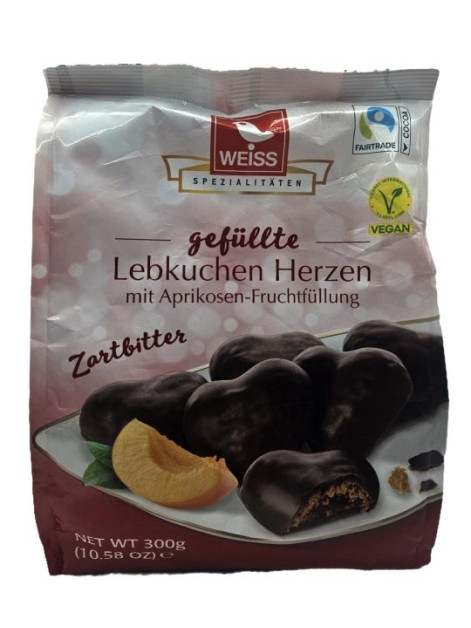 Weiss Herzen Пряник в шоколаді 300г