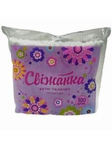 Ватні палички Свіжанка100шт