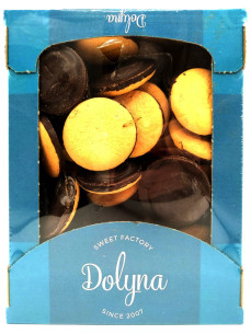 Галіція Печиво вишня темн.глазур 500г