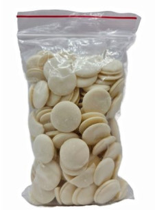 Глазур кондитерська біла чіпси 301, кг