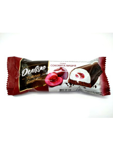 Деліссімо тістечко бісквіт з нач. в глазурі 27г