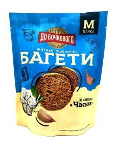 До бочкового Багети жит/пшен в асорт. 85гр