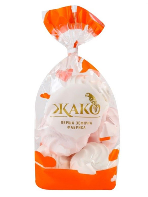 Жако Зефір біло-рожевий 500г