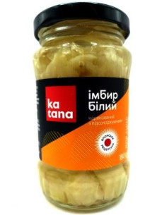 Імбир маринований білий180гр