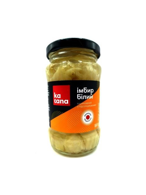 Імбир маринований білий180гр