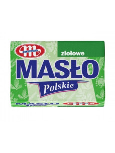 Масло Млековіта часн/зелень 100гр