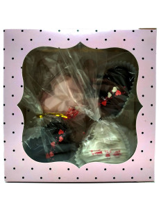 Набір сердечка шоколадні 4шт