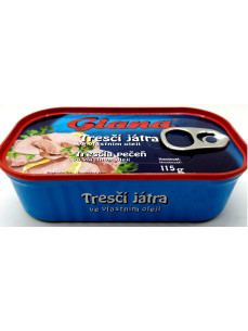 Печінка тріски в с.с.Giana 115гр