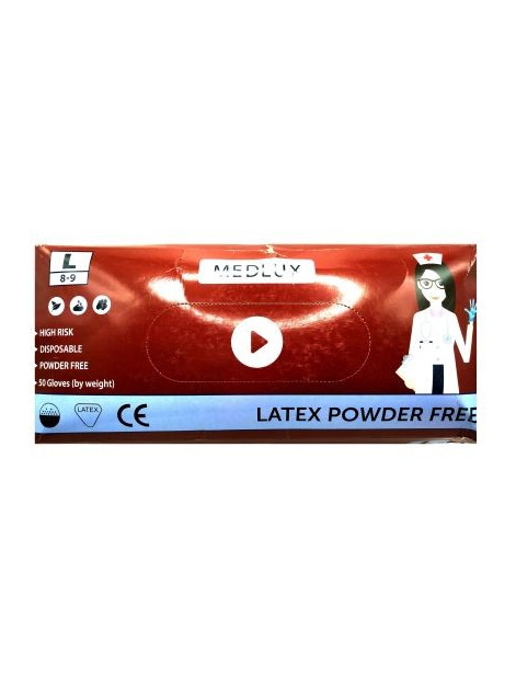 Р-ці Medllux порезин L-M 50шт