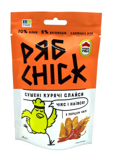 Рябchick Сушені курячі слайси в асорт. 30г