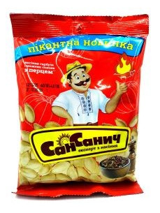 Сан Санич гарбузове насіння Суміш Перців 65г