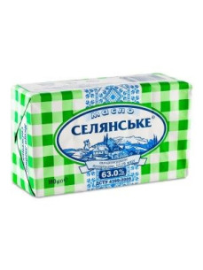 Селянське Масло 63% 180г