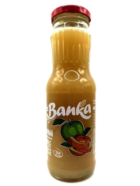 Сік яблучний ТМ The Banka 250мл