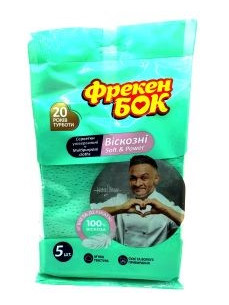 Фрекен Бок Серветка віскозна Soft and Pawer 5шт