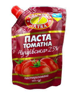Чугуєв Томатна паста Чугуївська дп 140г