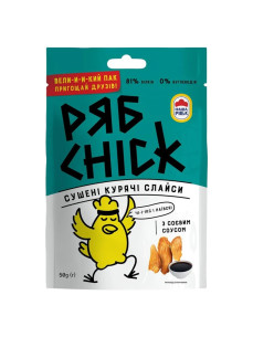Рябchick Сушені курячі слайси в асорт. 50г