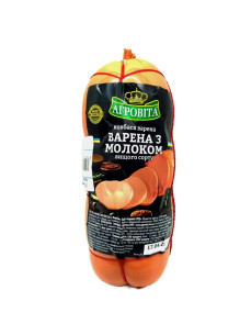 Агровіта Ковбаса варена Варена з молоком