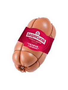 Бащинський Ковбаса Варена теляча з вершками 500г