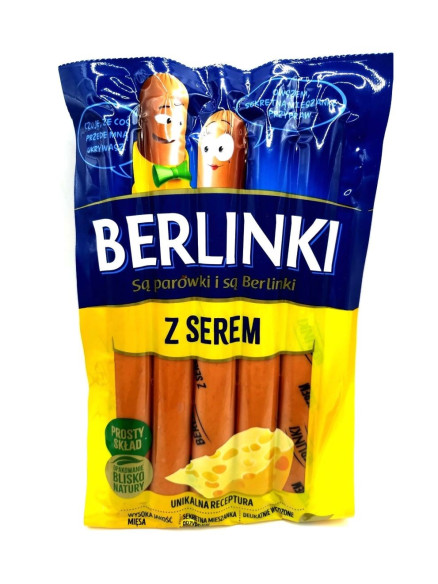 Berlinki Сосиски в асортименті, 250 г