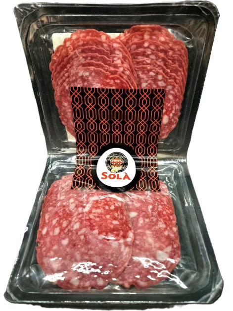 Sola Ковбаса нарізка дуо Кулар екстра 75+75г