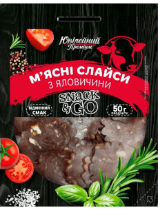 М'ясна Майстерня Мясні слайси з яловичини с/к 50г
