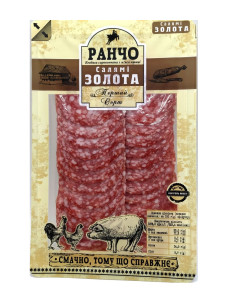 Ранчо Ковбаса с/к з м'яса птиці Салямі золота 75г