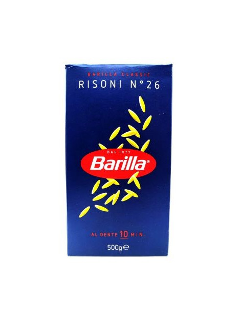 Barilla Макарони Risoni №26 500г