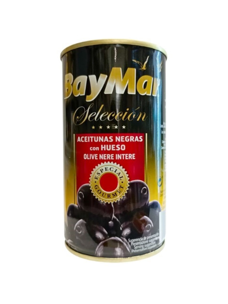 BayMar Маслини чорні з кісткою 360г