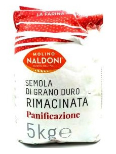 Semola Rimacinata Борошно твердих сорт. пшениці(рожева)5кг