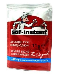 Saf-instant Дріжджі сухі 11г