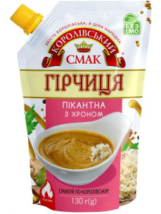 Кор. смак Гірчиця пікантна з хроном дп 130г