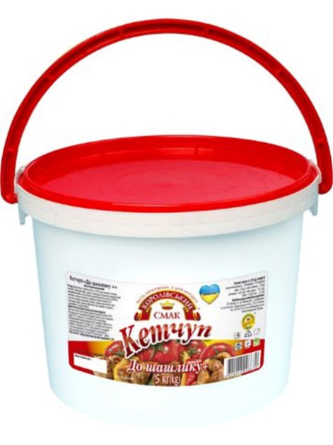 Кор. смак Кетчуп в асорт. відро 5кг