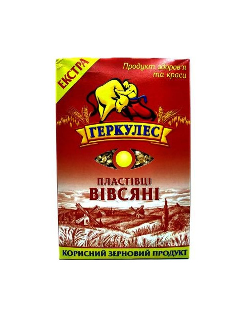 Пластівці вівсяні Геркулес кор. 700г
