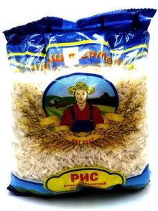 Наш Фермер Рис довгозернистий шліфований 900г