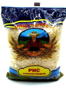 Наш Фермер Рис Камоліно Преміум 900г