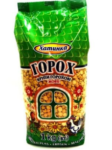 Хатинка Горох жовтий 1кг