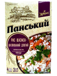 Хуторок Панський Рис Жасмін 4*100г